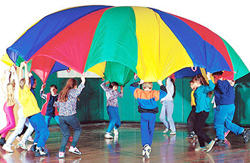 团队彩虹伞
